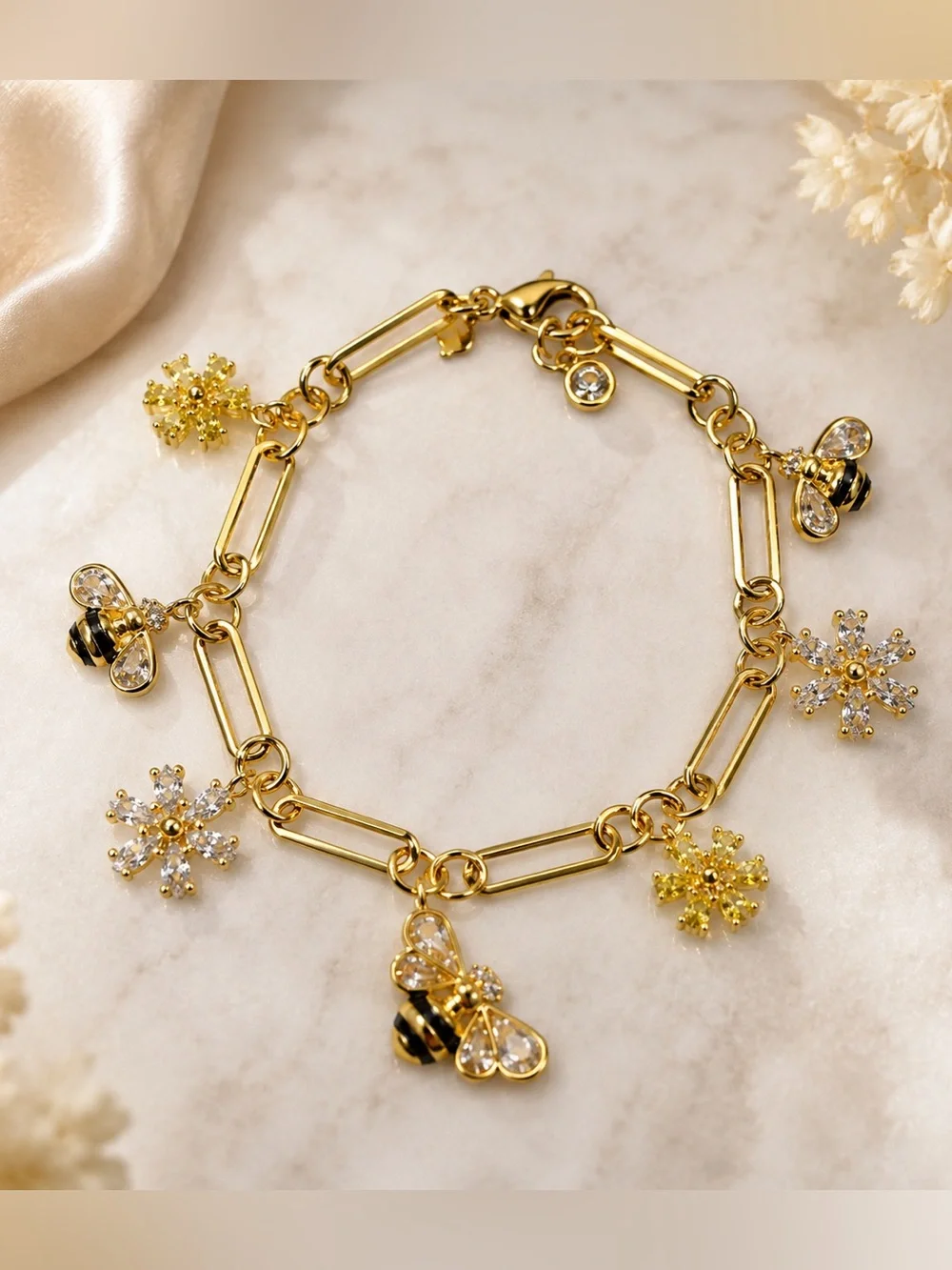 Kate Spade All Abuzz Charm Bracelet - Picture 3 of 8